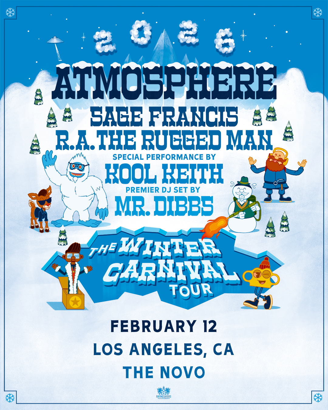 Atmosphere at The Novo on Thursday, February 12, 2026