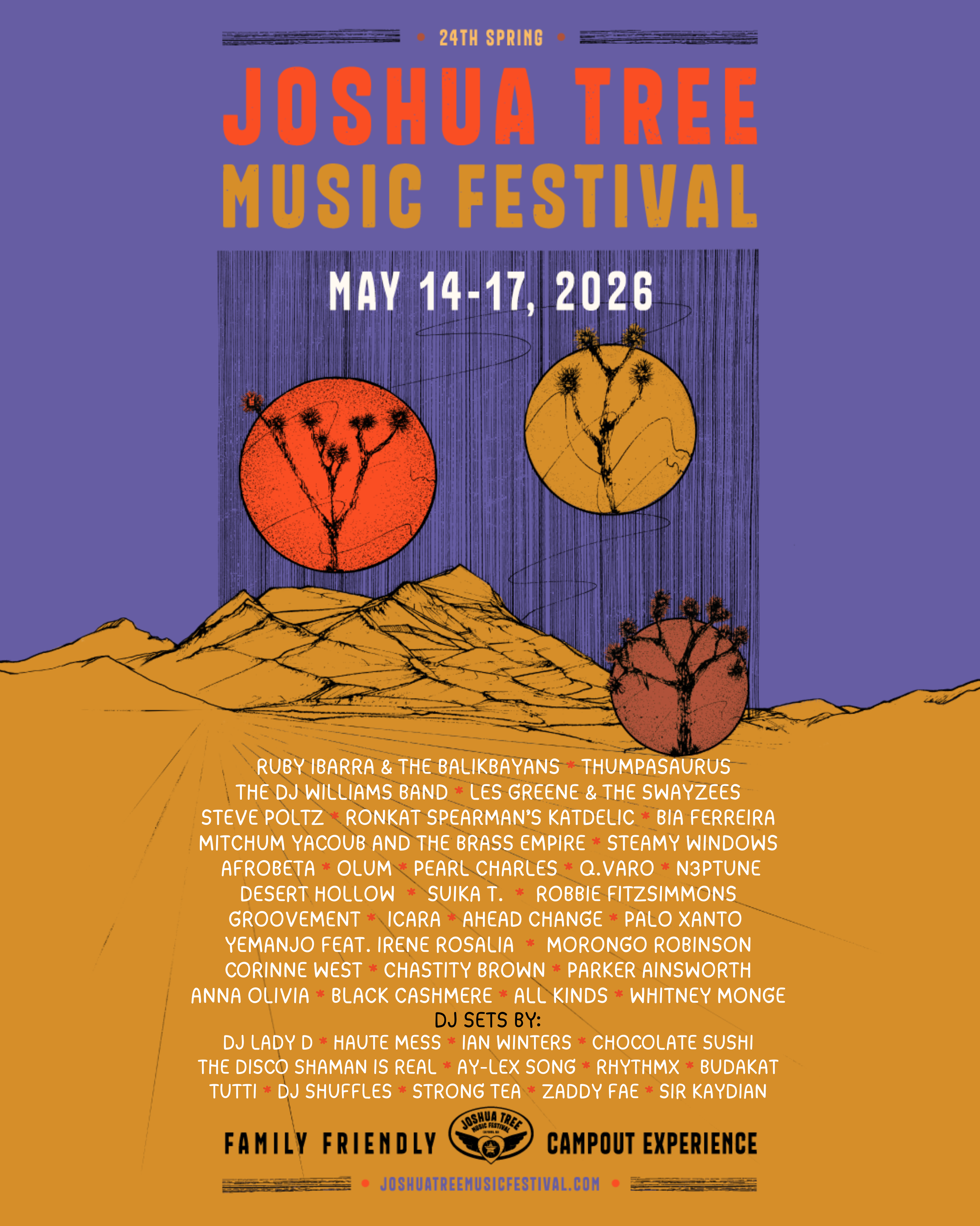 Joshua Tree Music Festival May 14 - May 17