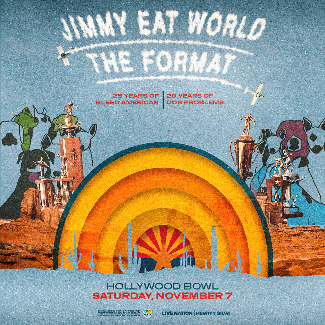 MEMBERS ONLY: Jimmy Eat World at The Hollywood Bowl on November 7th  2026