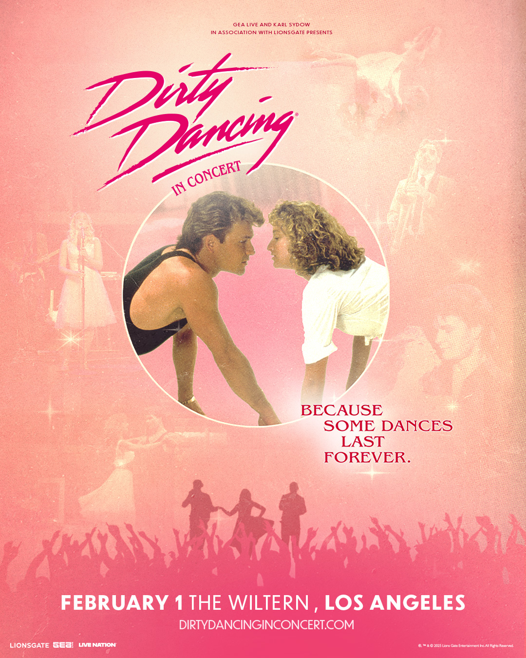 Dirty Dancing in Concert at The Wiltern on Sunday, February 1