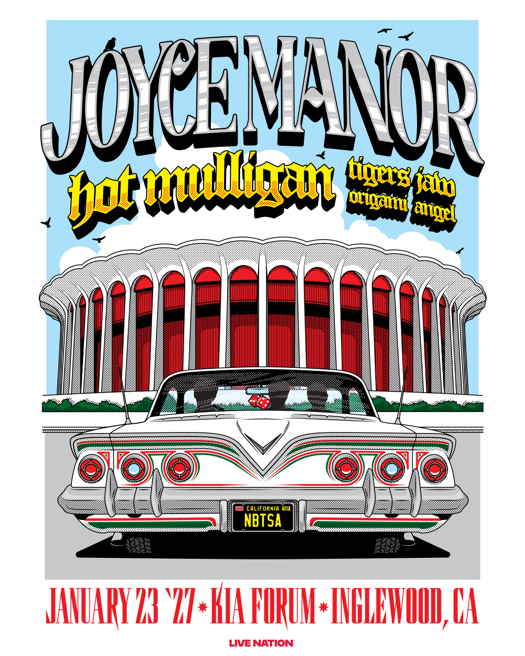 MEMBERS ONLY: Joyce Manor at Kia Forum on January 23, 2027