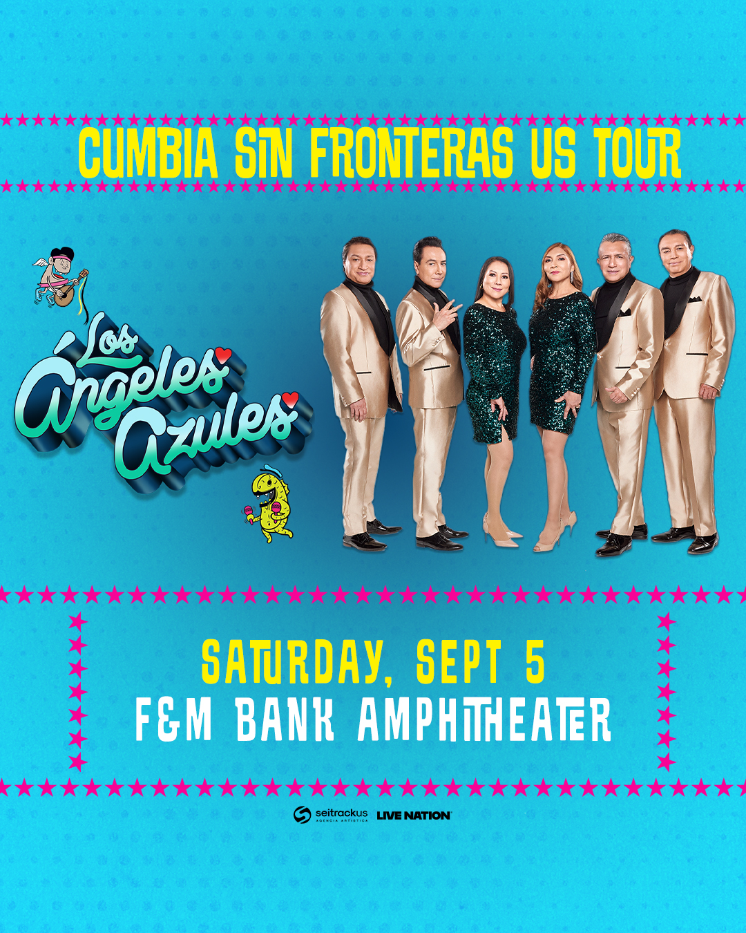 Los Angeles Azules at F&M Bank Amphitheater of Long Beach on Saturday, September 5