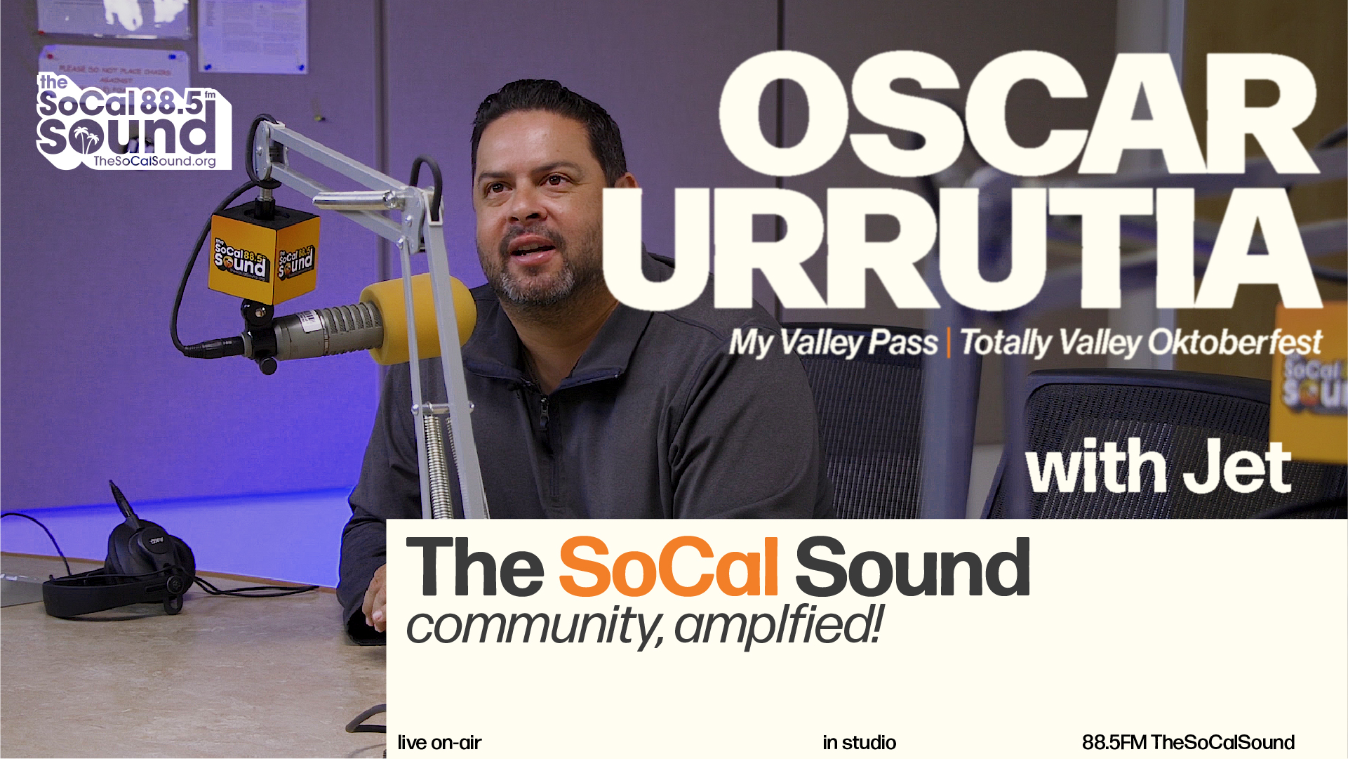 Community, Amplfied! Oscar Urrutia from My Valley Pass discussing Totally Valley Oktoberfest