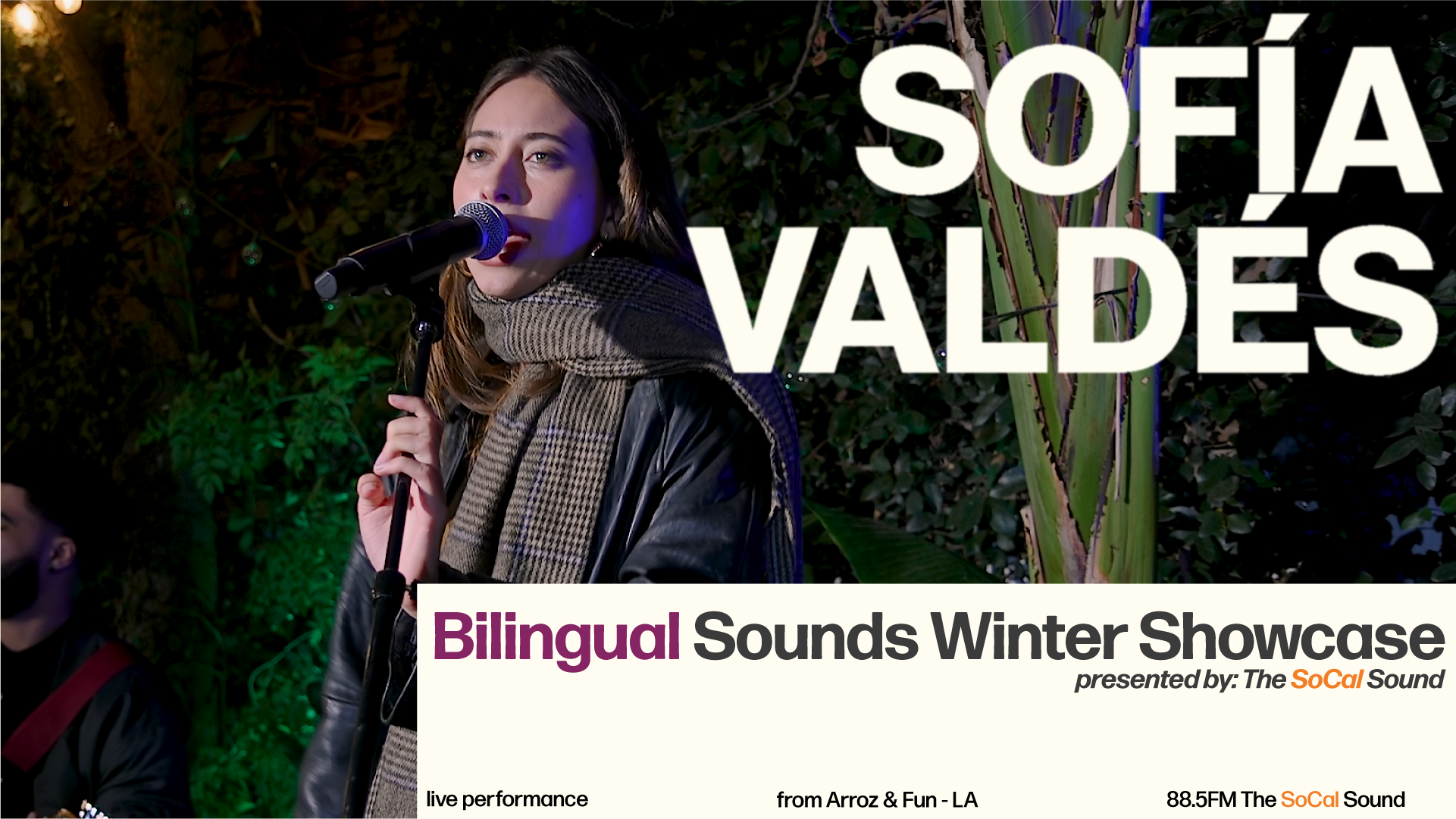 Sofá Valdés: Interview & Full Performance from the Bilingual Sounds' Winter Showcase